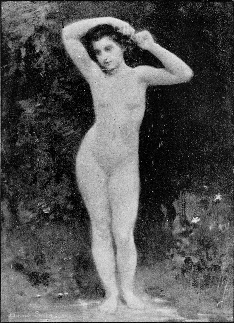 Giovane bagnante